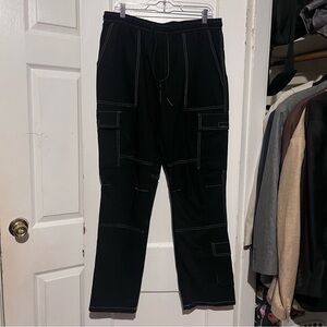 American stitch black with white stitching nylon, super light weight